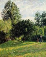 Pissarro, Camille - Apple Trees, Sunset, Eragny